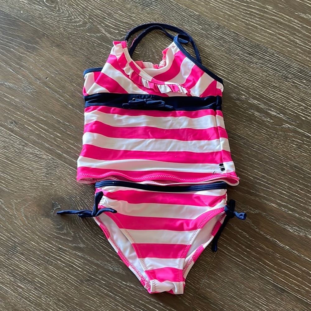 Nautica Striped & Betsy Johnson Floral/leopard swimsuit